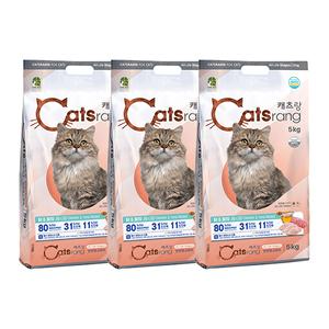 캐츠랑 전연령 5kg, 3개