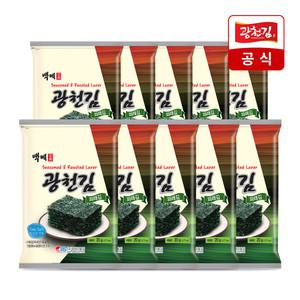 [광천김] 백제 파래 전장김 20g x 10봉