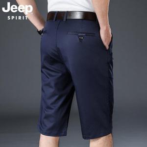 JEEP SPIRIT 남성 여름 작업복 반바지 냉감바지 5부 하의