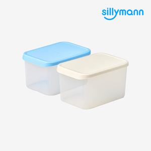 [실리만] 아이스웨이 실리콘 냉동용기 직사각 1700ml WSK7105