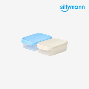 [실리만] 아이스웨이 실리콘 냉동용기 직사각 260ml WSK7102