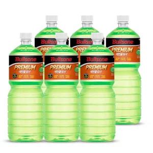 [최종16,900원]불스원 RainOK 프리미엄 에탄올워셔 1.8L 6개입