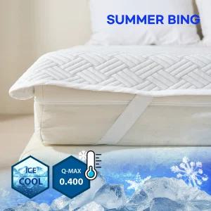 더코이즈 침대 냉감 패드 쿨 매트 여름이불 슈퍼싱글 퀸
