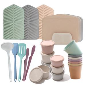 국내산 안심소재 주방용품 밀폐용기 실리콘 도마/드라잉매트/식기건조/물컵/전자레인지