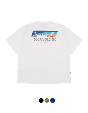 [오션퍼시픽] 남녀공용 WING DAY&NIGHT T-SHIRT 티셔츠 [4 COLOR]