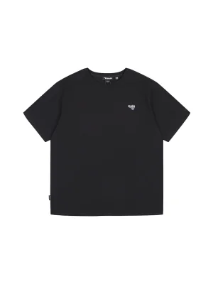 [GOLA] ESSENTIAL SMALL LOGO T-SHIRTS [BLACK]