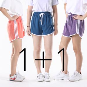 [워나샵] 1 + 1 믹스 숏팬츠 S~4XL 남녀공용
