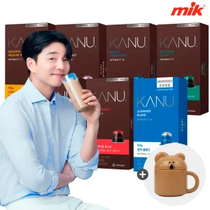 [30%중복쿠폰]맥심 카누 캡슐커피 네스프레소 호환 9종 60개+쿼카머그컵 [원두커피/스