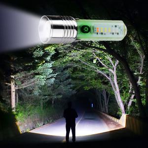 멀티 초강력 줌인 LED 후레쉬 손전등 휴대용 랜턴 낚시 캠핑 해루질