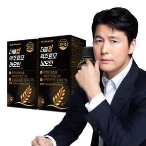 뉴트리원 정우성 더블업 맥주효모 비오틴 180일분(2박스) 고함량 단백질 베타글루칸 비