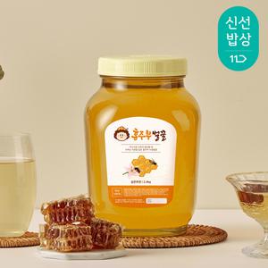 [홍주부]국내산 사양벌꿀 아카시아향 2.4kg