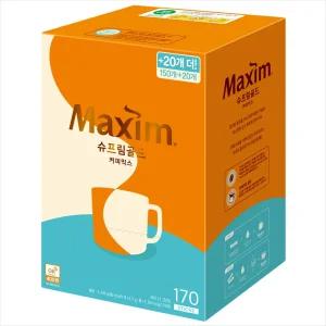 맥심 슈프림골드 170T/2개구매시 1000원DCX넉넉한 유통기한