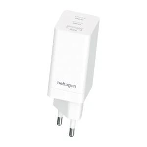 비하겐 ZETTA 65W GaN 고속 충전기 (3포트 A+C+C)_화이트