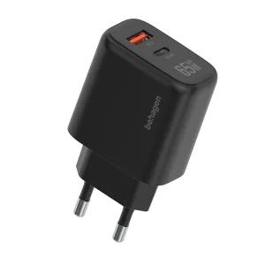 비하겐 ZETTA 65W GaN 고속충전기 (2포트 A+C)_블랙
