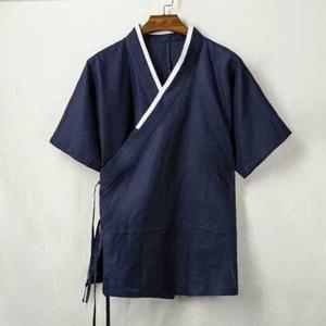 남자 생활한복 린넨 반팔 개량 한복 여름 저고리 남자072507
