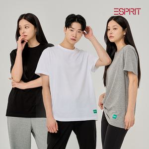 [에스프리] 베이직 반팔티셔츠 남녀공용 3PACK