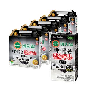 정식품 뼈에좋은칼슘 검은콩 두유 190ml 80팩