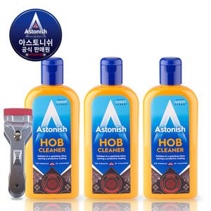 인덕션 하이라이트 클리너 235ml + 전용스크래퍼 3세트