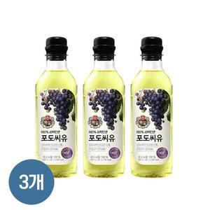 [백설] [백설] 포도씨유 500ml 3개