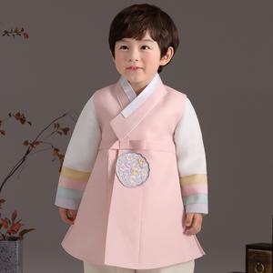 QT910-정윤분홍 남아한복 아동한복