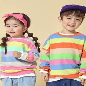 [초코몽]무지개맨투맨