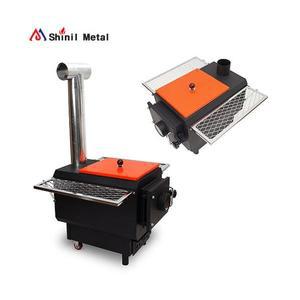 [마켓포유]신일금속 그릴+난로하나로 멀티바베큐 캠핑 그릴 SL-710