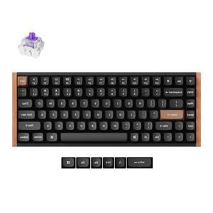 Keychron K2 HE 자기 스위치 무선 게임용 키보드 동적 신속한 트리거 75% 레이아웃 RGB 백라이트 이중 샷 P
