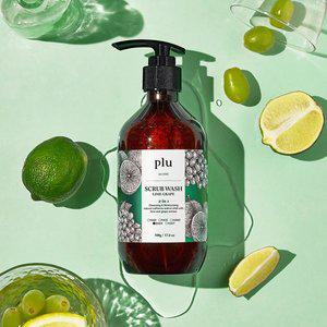 [플루] 스크럽워시 라임그레이프 500g