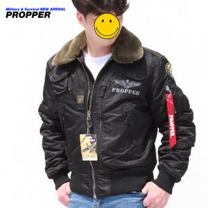 프로퍼 PROPPER 에어포스A 블랙 항공점퍼 블루종 항공 잠바 자켓
