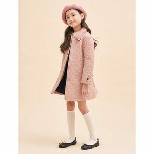 [BEANPOLE KIDS] 여아 퀼팅 트렌치코트형 점퍼  핑크 BI3139G01X