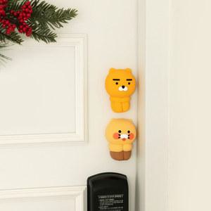 카카오프렌즈 에이프릴샤워 도어스토퍼 춘식이 화가라이언 화가어피치 피규어 문닫힘방지용