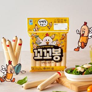 사조 대림 꼬꼬봉 360g (30g x12개) / 닭가슴살 소세지 다이어트 간식