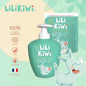 [기타]릴리키위 젤 라방 망 유기농 핸드워시 250ml+리필1개