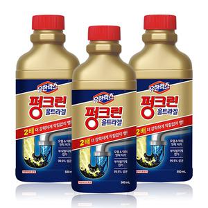 유한락스 펑크린 울트라겔 500ml x 3개