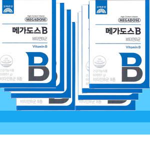 고려은단 몰 메가도스 비타민b 850mgx60정 8개 농축비타민B 비오틴