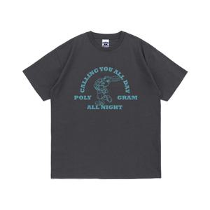 CALLING BUNNY T-SHIRTS (CHARCOAL)