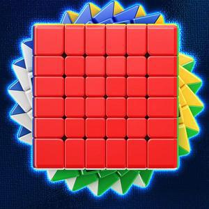 큐브 선수용 마그네틱 MoYu Meilong 버전 매직 큐브 6x6 V2 61mm 크기 퍼즐   선물