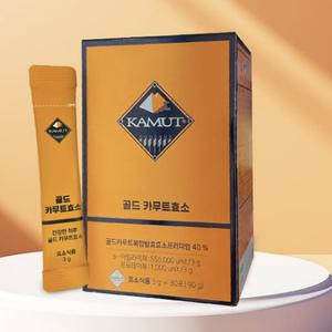 골드 카뮤트효소 스틱형 고구마맛 3g 30포 1box 카무트 효소 분말 가루