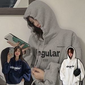 싱귤러후드티 여자후드티 여자기모후드티 여성후드