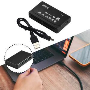 올인원 메모리 카드 리더기 USB 2.0 외장 카드 리더기, SD TF CF XD MS MMC 메모리 카드 리더기 액세서리, 신제품
