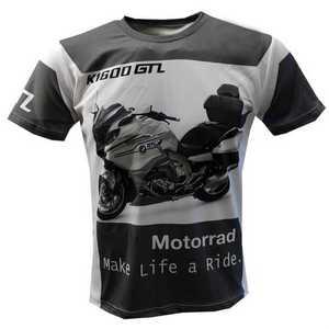 의류 상의 짧은 오토바이 속건성 T _ 셔츠 Bmw K1600gtl 투어링 Motorrad Mens
