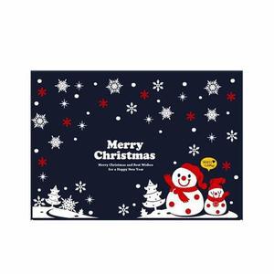 [KGPQT05C_4B]크리스마스 동글동글 장식 대형 스티커