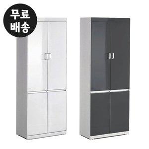 깔끔 부엌 높은 정리 양문 주방가구 5단 수납장(600)