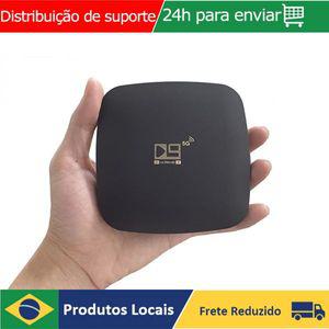 TV 셋톱 박스 스마트 수신기 OTT D9 안드로이드 7.1 2.4  5g 와이파이 Amlogic S905 미 s 4k HD 1gb 8gb