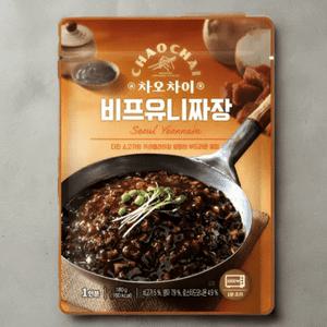 차오차이 비프유니짜장 180g 12개 즉석 간편조리 한끼식사