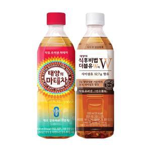차음료 500ml 태양의마테차 12개 식후비법W차 12개