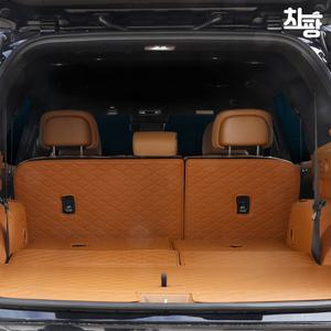 차팡 SUV 트렁크매트 현대 디올뉴 팰리세이드 LX3 7인승 3열자동 차박매트 풀커버