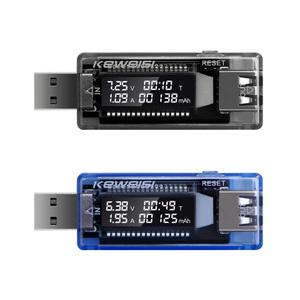 호환 3 인 1 QC 2.0 전압계 Usb 테스터 전압 4V-20V 전류 측정기 0-3A LCD 모바일 배터리 전원 감지기 USB