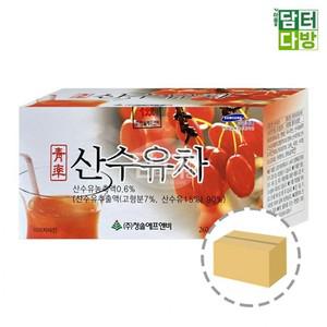 대용량 청솔 산수유차 20스틱 골든헬퍼 1BOX (20개입) 가족 건강차