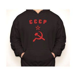 CCCP HAMMER  SICKLE 러시아/러시아 USSR 검은색 hoodie/hooded sweatshirt S-3XL